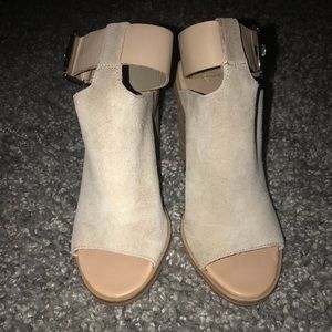 Suede Heel